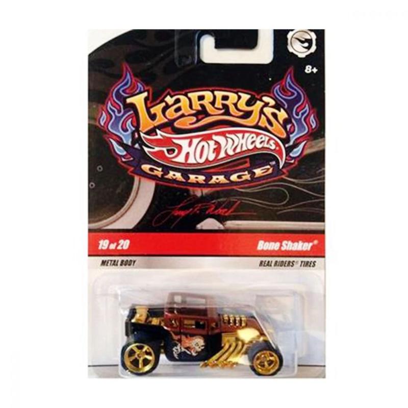 Hot Wheels Bone Shaker Larrys Garage 1:64 N9063 - Carrinho de